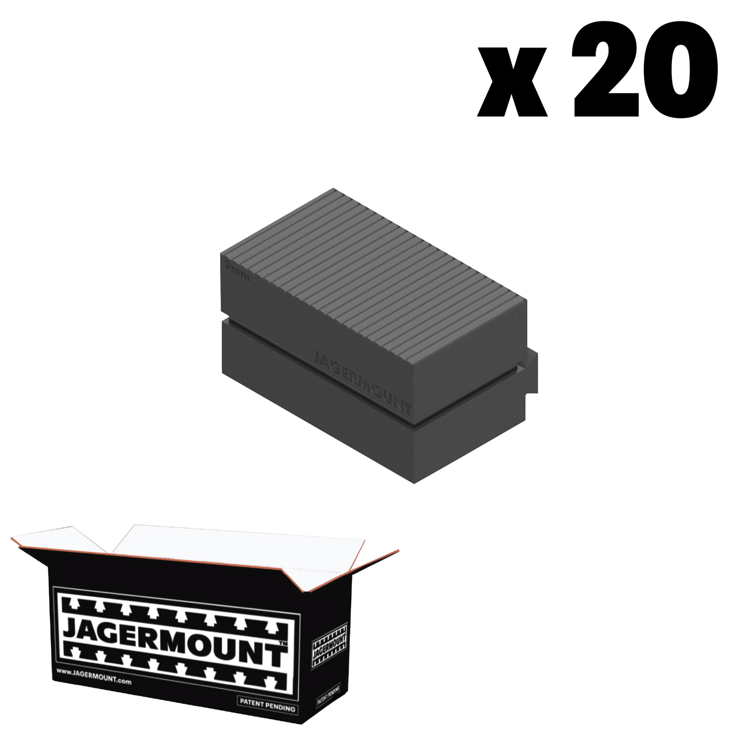 JAGERMOUNT™ 9 mm Ammo Holder