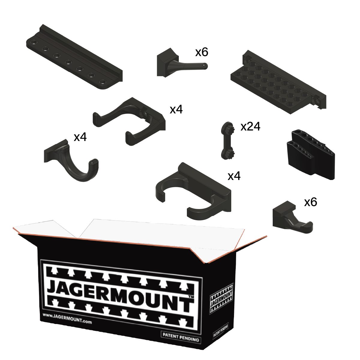 JAGERMOUNT™ Tool Attachments Pack