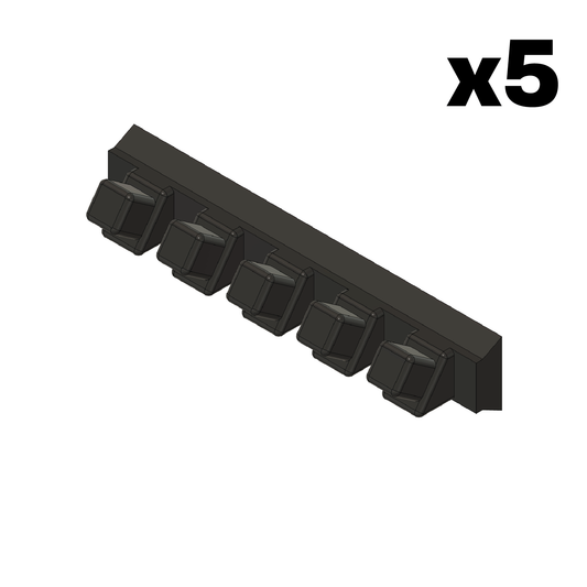 JAGERMOUNT™ Pack Of 5 3/8 Socket Holder