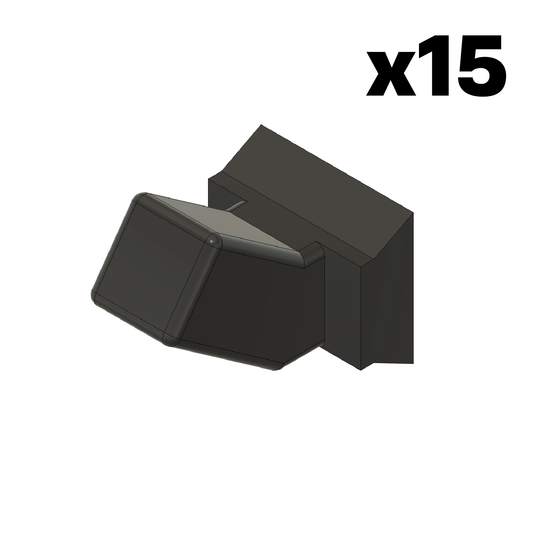 JAGERMOUNT™ Pack Of 15 1/2 Single Socket