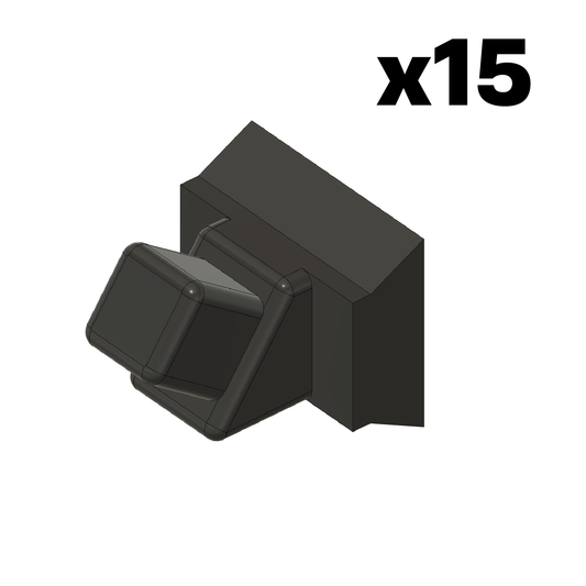 JAGERMOUNT™ Pack Of 15 3/8 Single Socket