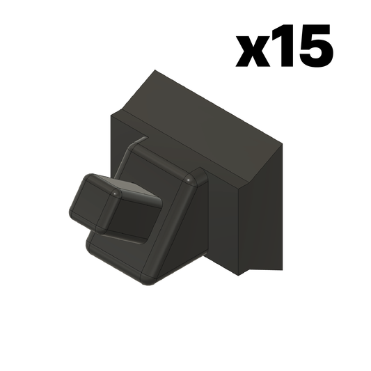 JAGERMOUNT™ Pack Of 15 1/4 Single Socket