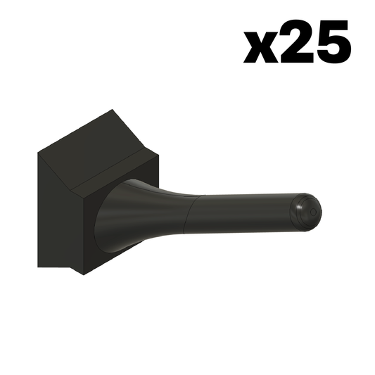 JAGERMOUNT™ Pack Of 25 Long Peg Hanger