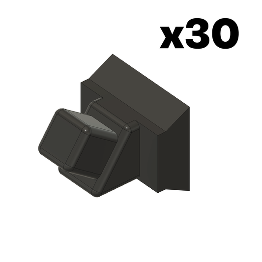 JAGERMOUNT™ Pack Of 30 3/8 Single Socket