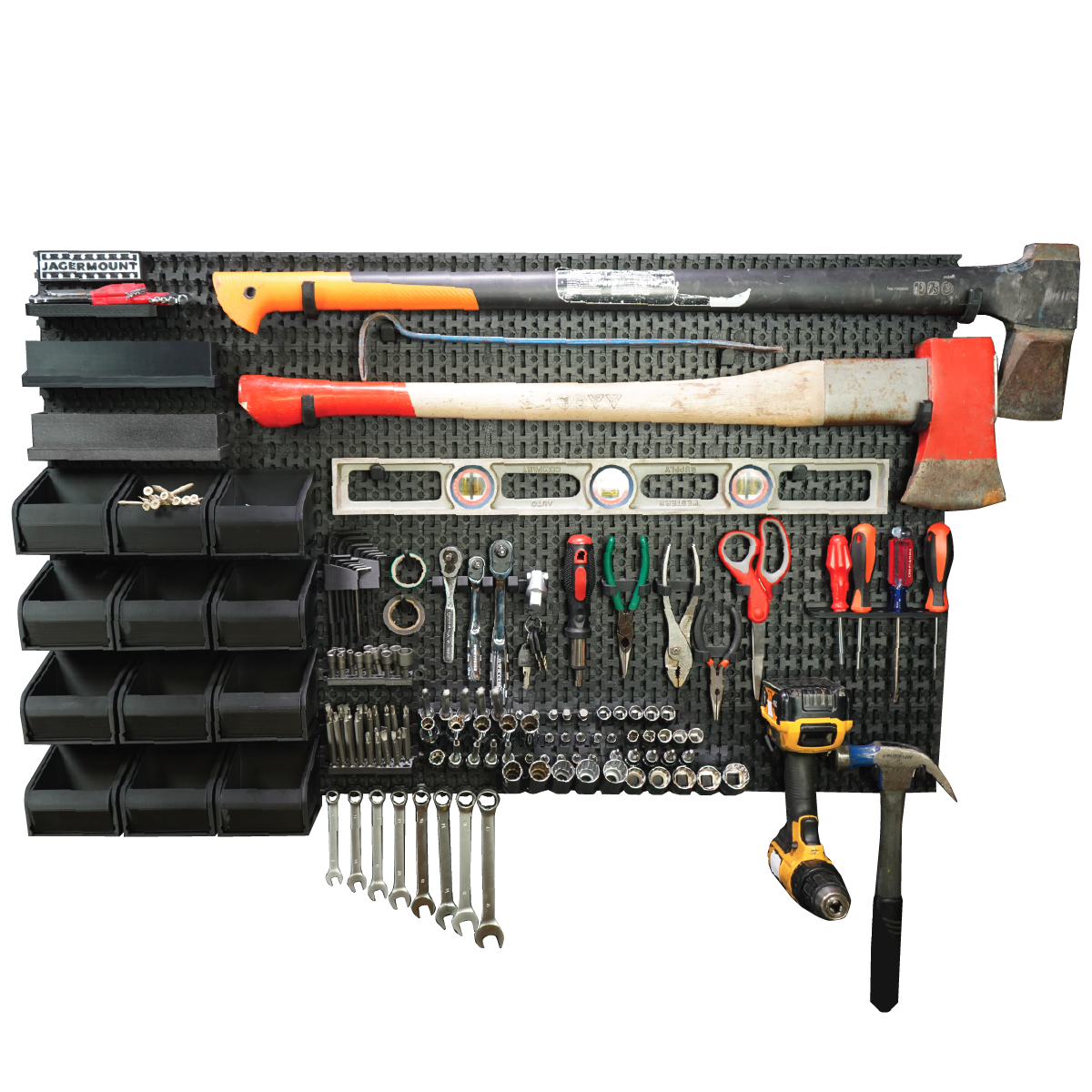 JAGERMOUNT™ LIMITED EDITION | LAUNCH KIT | The Ultimate Wall Tool Organizational System