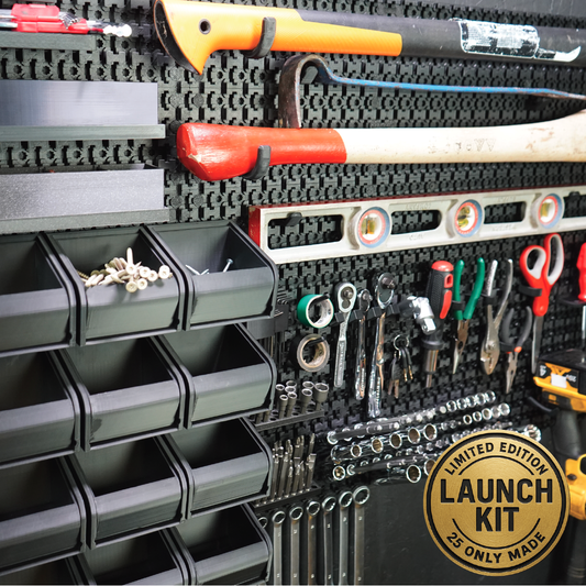 JAGERMOUNT™ LIMITED EDITION | LAUNCH KIT | The Ultimate Wall Tool Organizational System