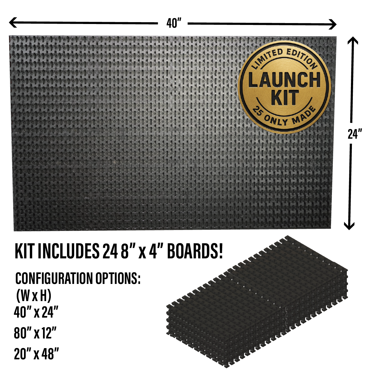 JAGERMOUNT™ LIMITED EDITION | LAUNCH KIT | The Ultimate Wall Tool Organizational System