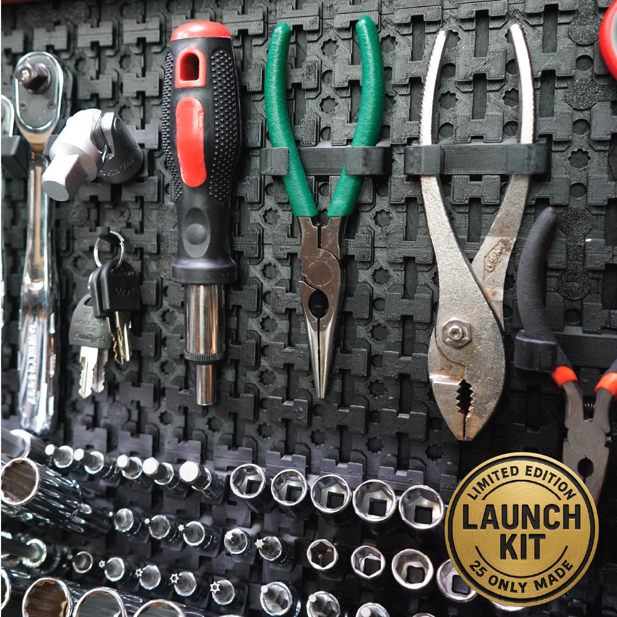 JAGERMOUNT™ LIMITED EDITION | LAUNCH KIT | The Ultimate Wall Tool Organizational System