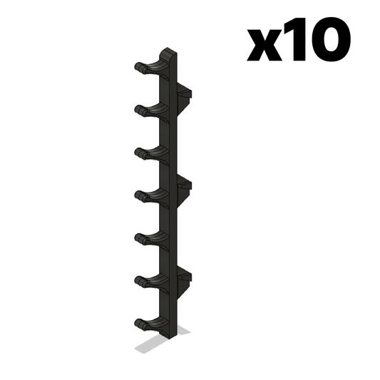 JAGERMOUNT™ Pack Of 10 Wrench Rack Vertical Insert