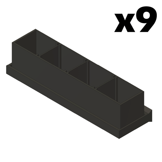 JAGERMOUNT™ Pack Of 9 Removable Project Box