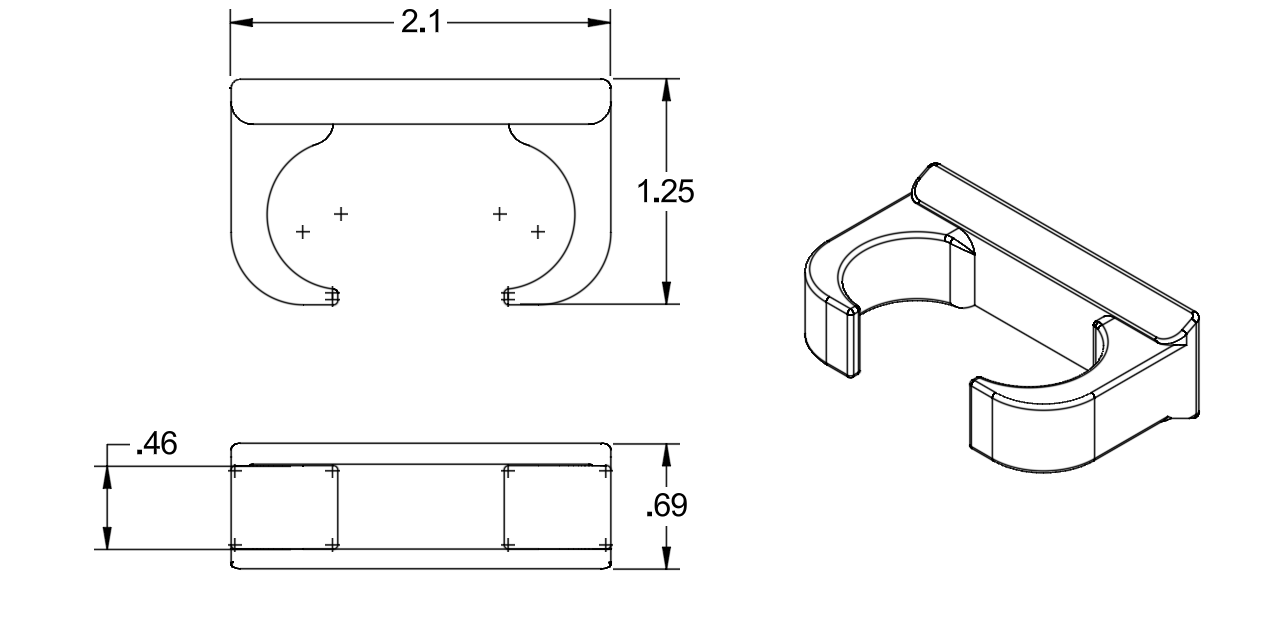 JAGERMOUNT™ Scissors and Pliers Holder