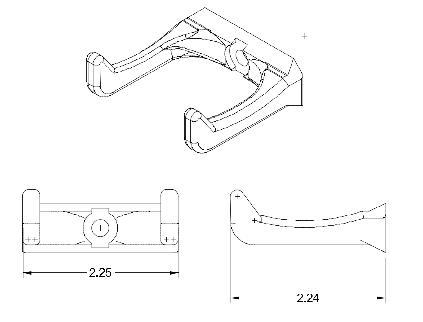 JAGERMOUNT™ Multipurpose U holder