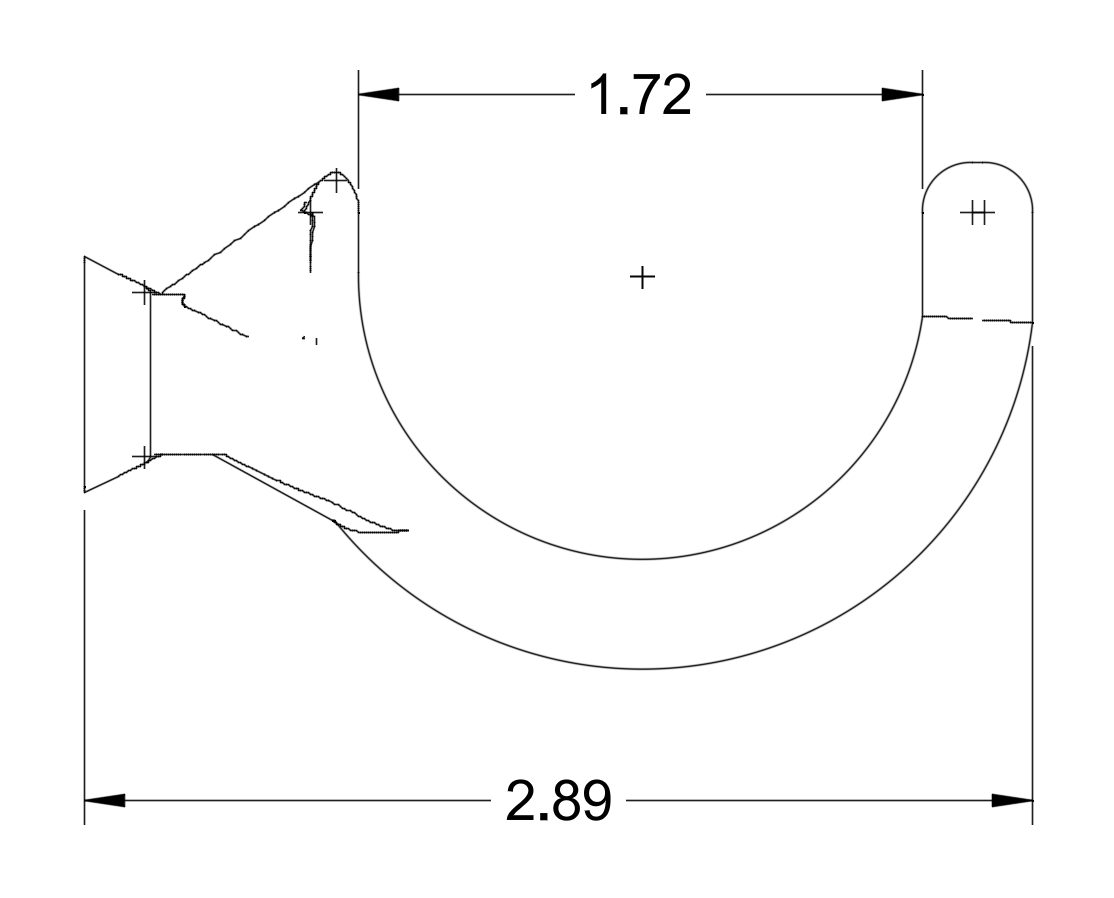 JAGERMOUNT™ Large Tool Horizontal Hook