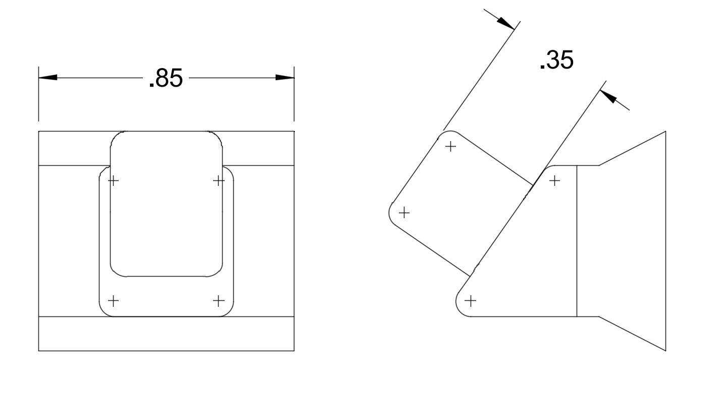 JAGERMOUNT™ 3/8 Single Socket Holder