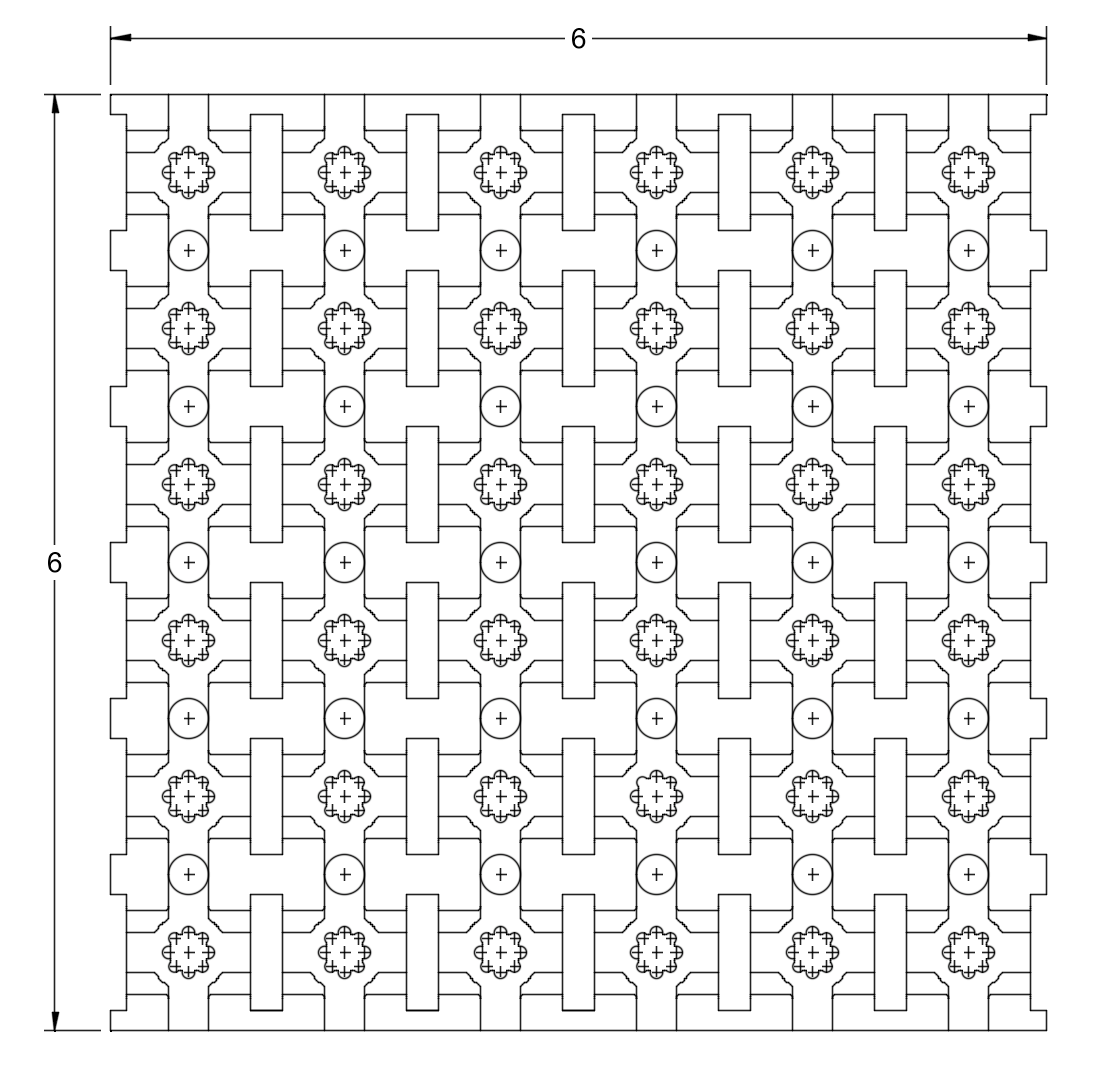 JAGERMOUNT™ 6x6 Board