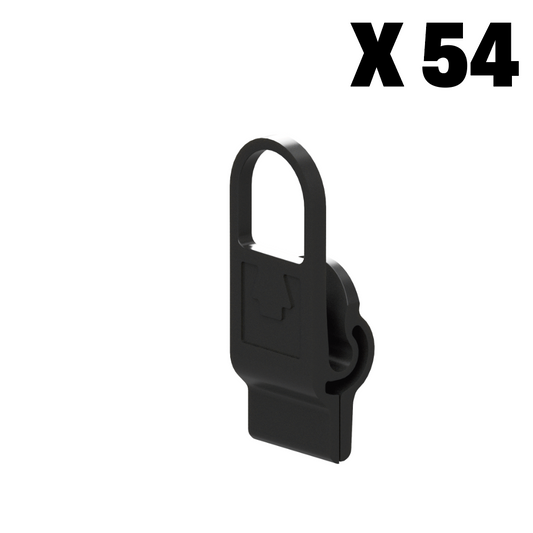 JAGERMOUNT™ Pack of 54 Hanger Clips