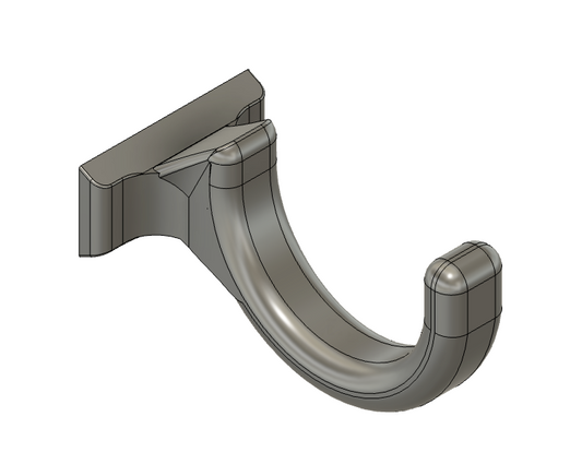 JAGERMOUNT™ Heavy Duty Large Tool Horizontal Hook