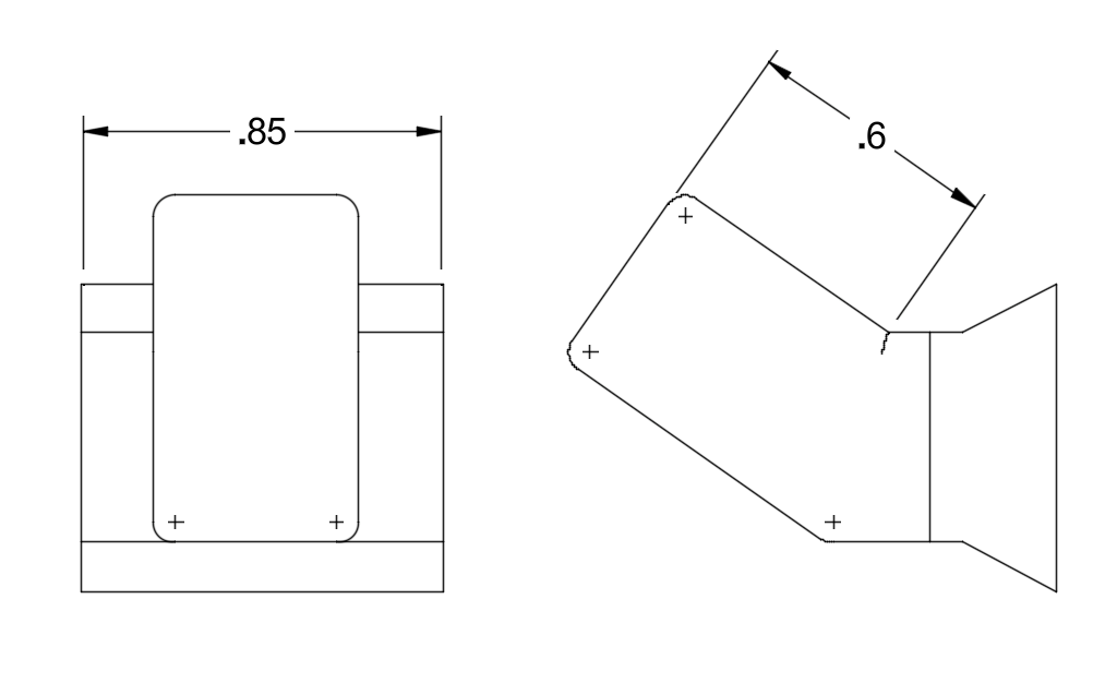 JAGERMOUNT™ 1/2 Single Socket Holder