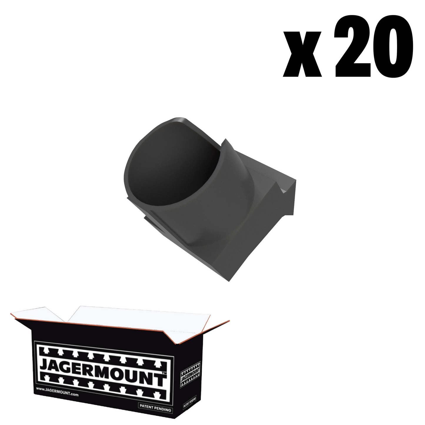 JAGERMOUNT™ Diagonal Holding Tube