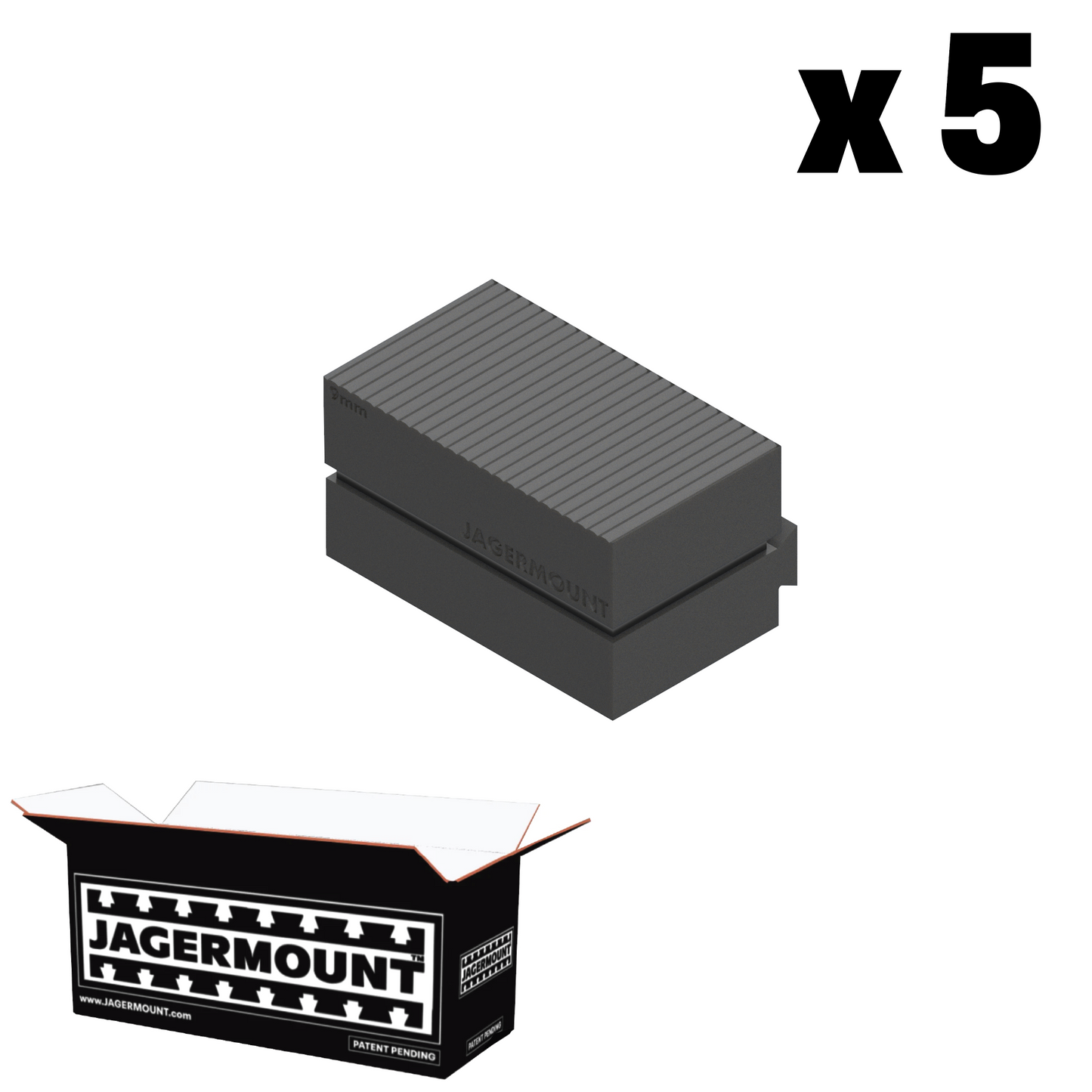 JAGERMOUNT™ 9 mm Ammo Holder