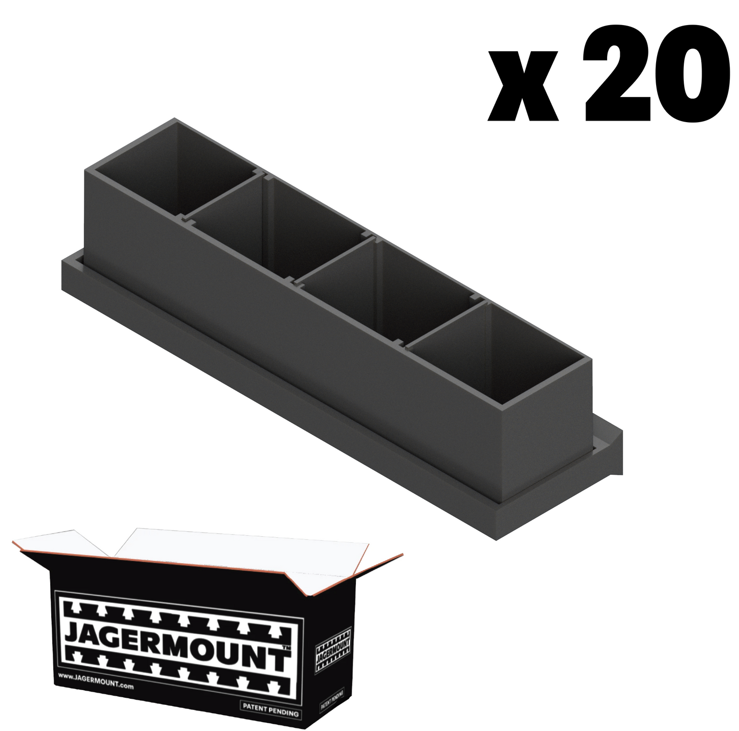 JAGERMOUNT™ Removable Project Box Small