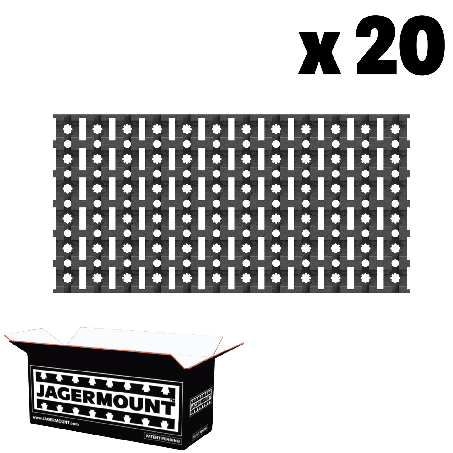 JAGERMOUNT™ 12x6 Board