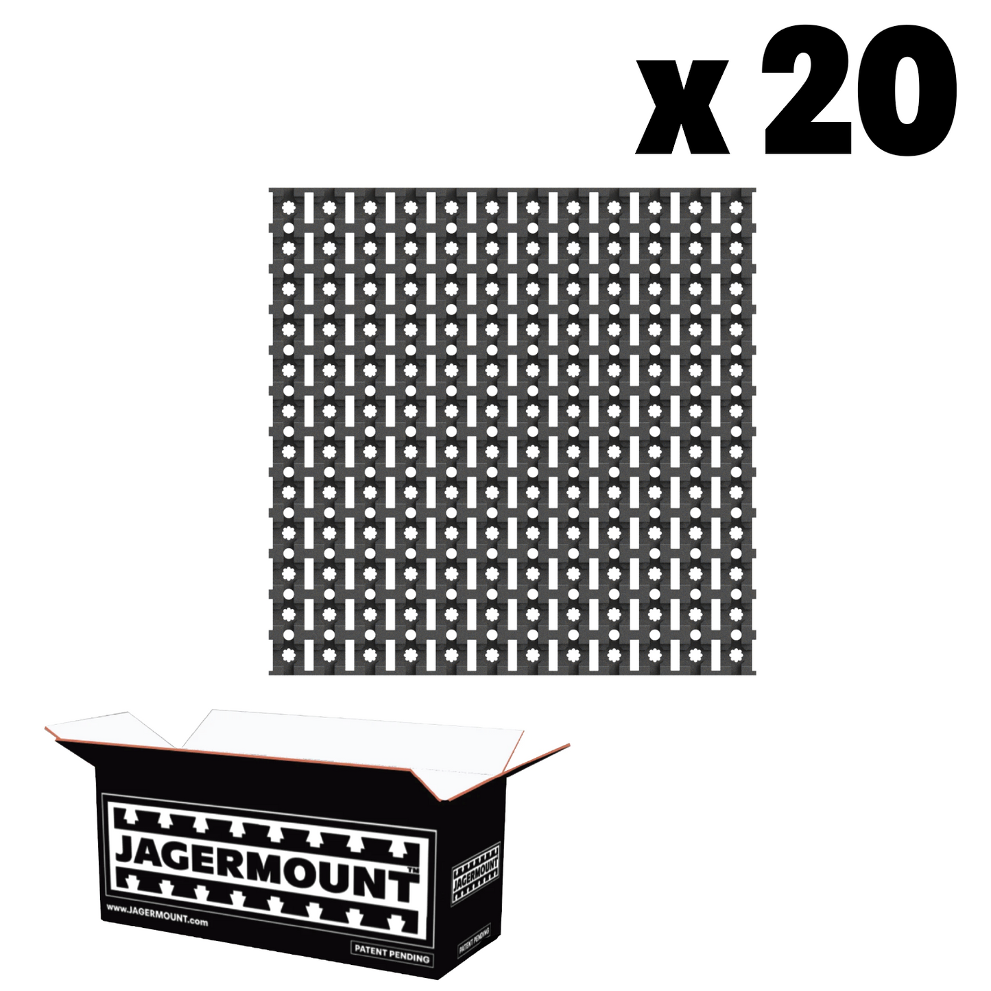 JAGERMOUNT™ 12x12 Board