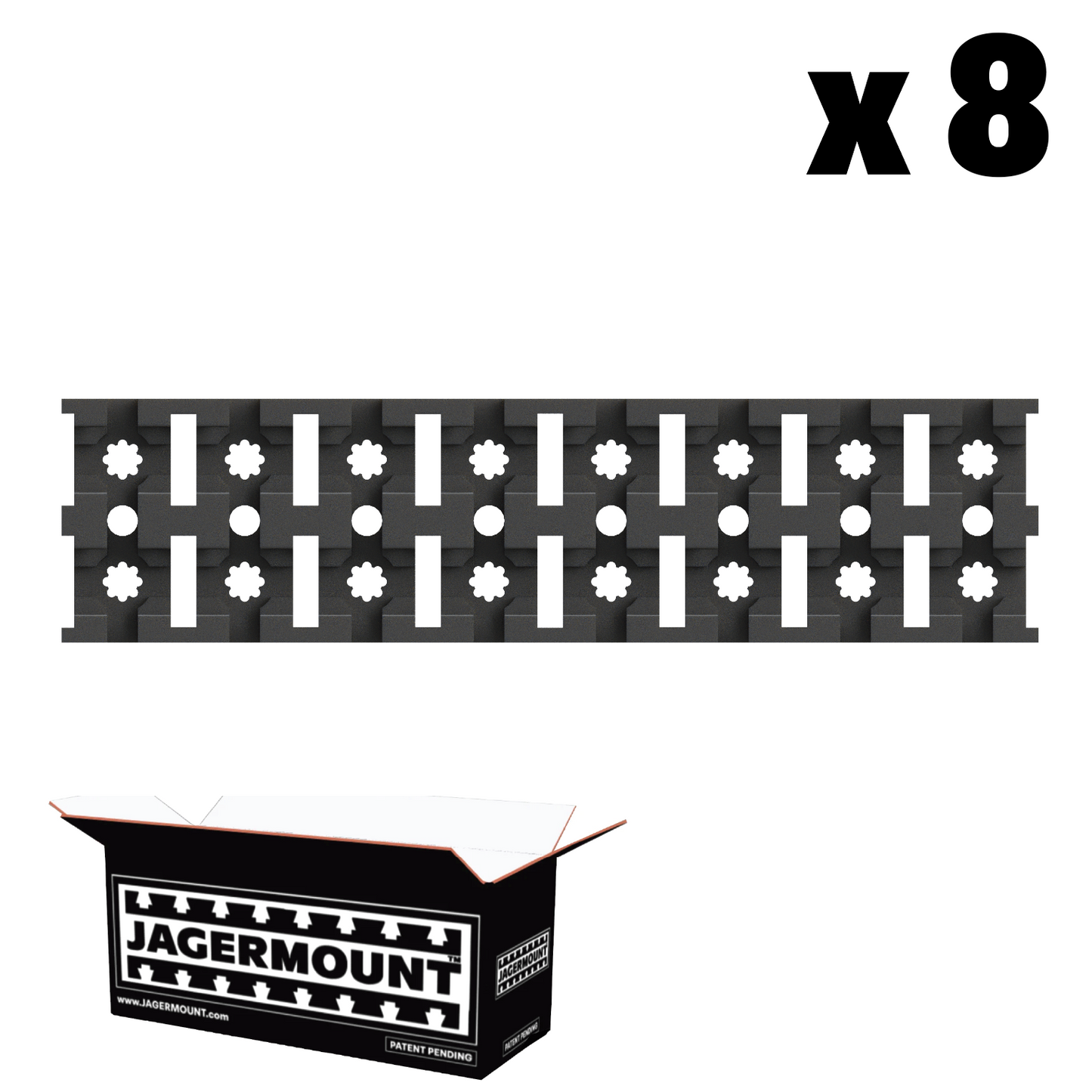 JAGERMOUNT™ 8x2 Board