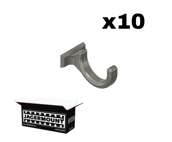 JAGERMOUNT™ Heavy Duty Large Tool Horizontal Hook