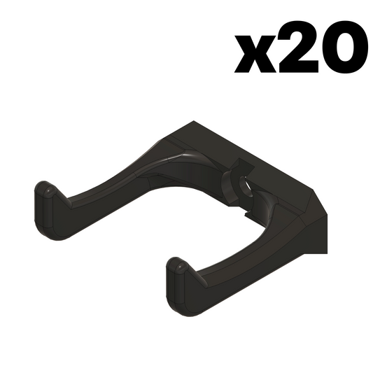 JAGERMOUNT™ Pack Of 20 Multipurpose U holder
